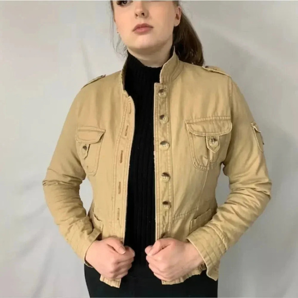 Vintage Jordache Military Jacket - Small - Picture 1 of 8